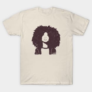 Erykah Badu Had - Vintage Pencil Drawing Style T-Shirt